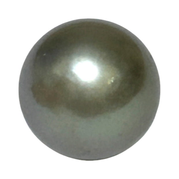 Enormous 8.7 Carats 10.3mm Tahitian Peacock Black Green Loose Pearl