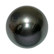 Huge Oval 11.9 x 12.5mm Peacock Gray Green Tahitian Sea Pearl Loose