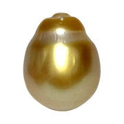 RARE Giant 15 x 19mm 29.6 Carats Deep Gold South Sea Loose Pearl