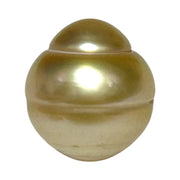 RARE Giant 17.3 x 19mm 38.6 Carat Rich Gold South Sea Loose Pearl