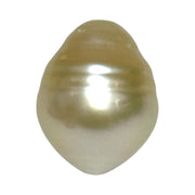 Ornat Oval 13.1 x 16.6mm Natural Pale Gold South Sea Pearl Loose