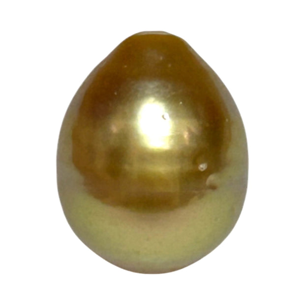 Giant 5A Luster 13.3 x 16.8mm Deep Gold Philippine South Sea Pearl