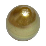 Giant 5A Luster 13.3 x 16.8mm Deep Gold Philippine South Sea Pearl