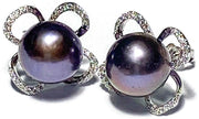 Stunning Edison 10.5mm Purple Gray Pinkish Round Pearl Stud EarringsBest Gift for Her! Lustrous Edison Cultured 10 - 10.5mm Natural Purple Gray Pinkish Overtone Round Cultured Pearl Trend Stud EarringsPEARL INFORMATIONPearl Type: GenEarringsFine JewelryThe Fine Pearls Jewelry5mm Purple Gray Pinkish Round Pearl Stud Earrings