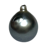 Peacock Middle Gray 13.8 x 17.6mm 21.4 Carats Tahitian South Sea Pearl