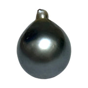 Peacock Middle Gray 13.8 x 17.6mm 21.4 Carats Tahitian South Sea Pearl