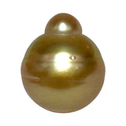 Sllky 14.5 x 17mm 23.3 Carats Gold Philippines South Sea Loose Pearl