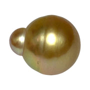 Sllky 14.5 x 17mm 23.3 Carats Gold Philippines South Sea Loose Pearl