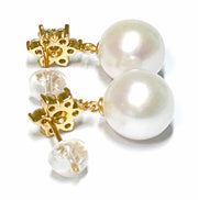 5A Quality 10.5mm Natural White Round Edison Pearl Dangle EarringsAdorable 10 - 10.5mm Edison Natural White Round Cultured Excellent High Luster Pearl Dangle Earrings / Handmade Earrings Best For GiftPEARL INFORMATIONPearl Type: GeOther Pearl EarringsFine JewelryThe Fine Pearls Jewelry5mm Natural White Round Edison Pearl Dangle Earrings