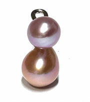 Oval Round 9 -11mm Keshi Purple Peach Pink Cultured 2 Pearl PendantBest Gift for Her! Stunning Oval and Round 9 - 11mm Keshi Natural Purple Peach Pink Color 5A Luster Cultured Double Pearl PendantPENDANT INFORMATIONSpecimen: GenuineCharms & PendantsFine JewelryThe Fine Pearls JewelryOval Round 9 -11mm Keshi Purple Peach Pink Cultured 2 Pearl Pendant