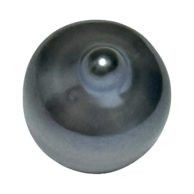 Teardrop 12.8x 17mm 17.6 Carat Tahitian Sea Black Gray Green Pearl