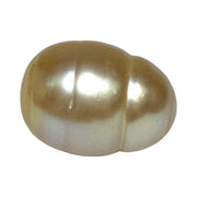 Baroque 12.8 x 17.2mm 18.8 Carats Natural Gold South Sea Loose Pearl (Copy)