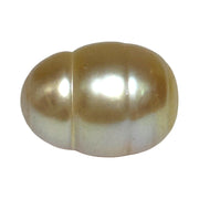 Baroque 12.8 x 17.2mm 18.8 Carats Natural Gold South Sea Loose Pearl (Copy)