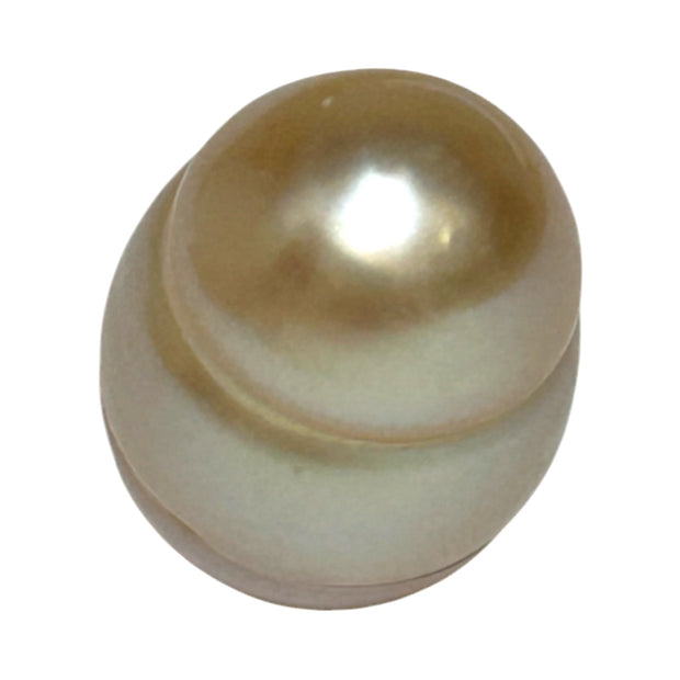 Baroque 12.8 x 17.2mm 18.8 Carats Natural Gold South Sea Loose Pearl (Copy)