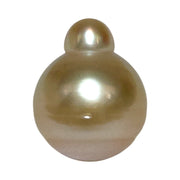 Alluring 26.5 Carat 15.1 x 18.7mm Gold Philippines Sea Loose Pearl