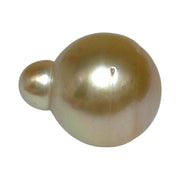 Alluring 26.5 Carat 15.1 x 18.7mm Gold Philippines Sea Loose Pearl