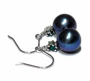 Stunning 10 - 10.5mm Edison Purple Black Blue Round Pearl EarringsBest Gift For Her / Gorgeous 10 - 10.5mm Edison Natural Purple Black Blue Overtone Cultured Round Pearl Dangle Hook EarringsPEARL INFORMATIONPearl Type: Premium EdisEarringsFine JewelryThe Fine Pearls Jewelry5mm Edison Purple Black Blue Round Pearl Earrings