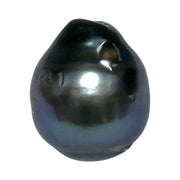 Giant 13.4 x 15.7mm 20 Carats Tahitian Peacock Black Blue Loose Pearl