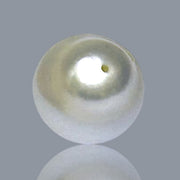 Baroque 13.3 x 14.1mm 17 Carats Australian South Sea White Pearl Loose