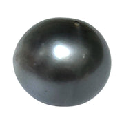 Egg Round 29 Carat 15.4 x 17mm Tahitian Sea Peacock Gray Blue Pearl