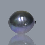 Huge 18.4 Carat 13.3 x 15.7mm Tahitian Peacock Black Blue Loose Pearl