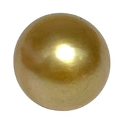 Huge Pear 13 x 16.1mm 18.7 Carats Rich Gold South Sea Pearl Loose