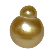 Majestic 13.9 x 18.2mm Rich Golden Philippines Sea Loose Pearl