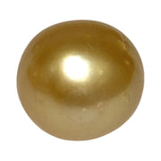 Majestic 13.9 x 18.2mm Rich Golden Philippines Sea Loose Pearl