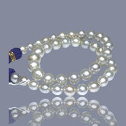 Round 8 - 11mm Australia South Sea Champage White Pearl 16" Strand