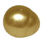 Giant Oval 14.1 x 16.2mm 23 Carats Luster Gold South Sea Loose Pearl