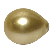 Huge Pear 13 x 16.1mm 18.7 Carats Rich Gold South Sea Pearl Loose