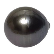 Huge 20.5 Carat 13.9 x 15.4mm Tahitian Peacock Black Green Pearl Loose