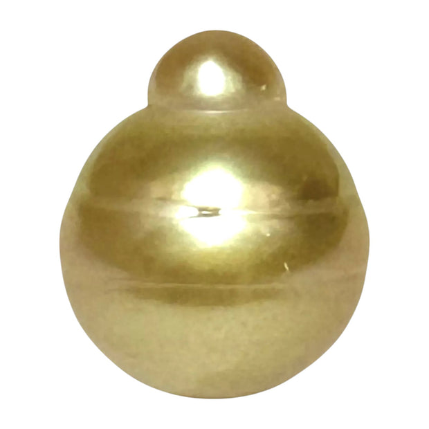 Sllky 14.5 x 17mm 23.3 Carats Gold Philippines South Sea Loose Pearl