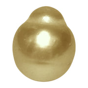 Shiny 15.4 x 18.2mm 29.6 Carat Gold Philippines South Sea Pearl