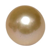 5A Luste 13mm Peach Purple Round Edison Cultured Un-Drilled Pearl