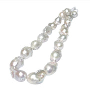 Baroque 14 - 24mm 20 pcs White Pink Tone Cultured Keshi Pearl 16" StraGorgeous Special Baroque 14 - 24mm 20 pcs. Natural White Hints Pink Tones Cultured Keshi Kasum Pearl 16" Strand - For Making 18" Necklace / Best Gift For Her

PEARL NecklacesFine JewelryThe Fine Pearls JewelryBaroque 14 - 24mm 20 pcs White Pink Tone Cultured Keshi Pearl 16" Strand