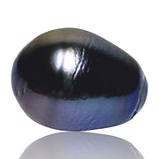 Delicate 13 x 16.6mm 19.6 Carats Peacock Black Blue Tahitian Pearl