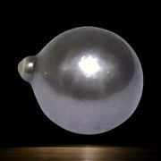 Smooth 11.7 x 13.2mm 14.2 Carats Tahitian Peacock Middle Gray Pearl