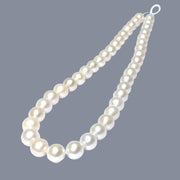 Gorgeous 10 - 11mm 42 pcs Edison White Round Cultured Pearl 16" Strand