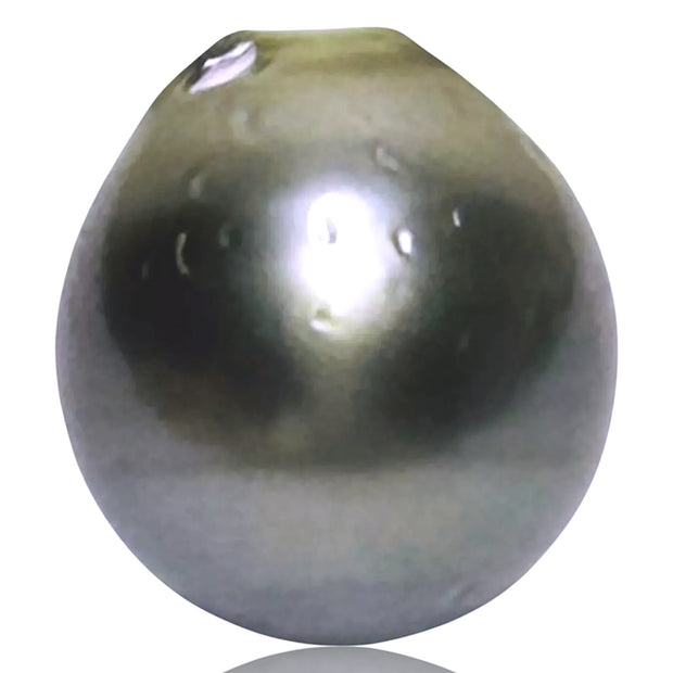 Radiant 21 Carat 13.9x 15.5mm Tahitian Peacock Middle Gray Pearl