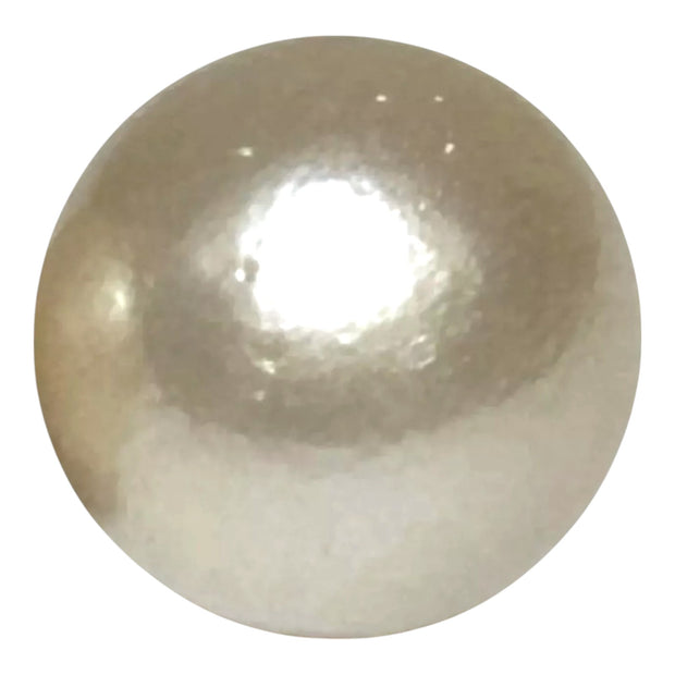 5A Round 14.4 Carat 12.5mm Pale Gold Australia South Sea Pearl Loose