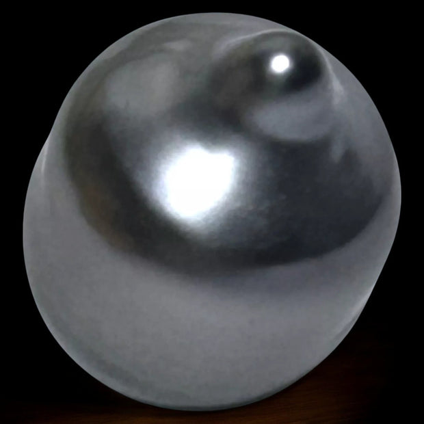 Teardrop 12.8x 17mm 17.6 Carat Tahitian Sea Black Gray Green Pearl