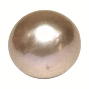 Terrific 13 x 13.6mm 18.4 Carats Keshi Natural Peach Purple Pearl Loose