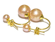 Superb Double 5mm & 9.5mm Peach Gold Pink Edison Pearl Stud Earrings –Discover the perfect blend of elegance and uniqueness with our Superb Double 5mm &amp; 9.5mm Peach Gold Pink Edison Pearl Stud Earrings. These stunning earrings featEarringsFine JewelryThe Fine Pearls Jewelry5mm Peach Gold Pink Edison Pearl Stud Earrings – Elegant