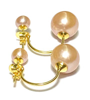 Superb Double 5mm & 9.5mm Peach Gold Pink Edison Pearl Stud Earrings –Discover the perfect blend of elegance and uniqueness with our Superb Double 5mm &amp; 9.5mm Peach Gold Pink Edison Pearl Stud Earrings. These stunning earrings featEarringsFine JewelryThe Fine Pearls Jewelry5mm Peach Gold Pink Edison Pearl Stud Earrings – Elegant